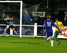 1-0-marine-as-jamie-rainford-scores Jamie Rainford scores for Marine against Chasetown FC