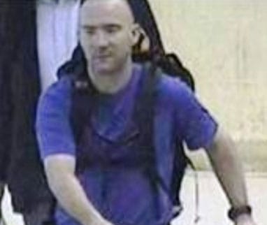 CCTV of the man British Transport Police want to speak to