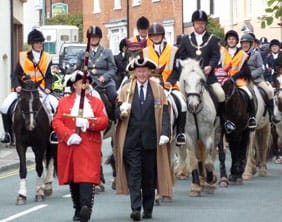 The Sheriff's Ride travels through Lichfield