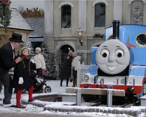 Drayton Manor Theme Park's Magical Christmas event at Thomas Land