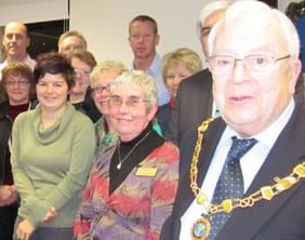 The Burntwood Grant Aid presentation