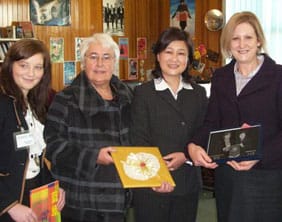 china-005-(Small) Lixia Wang meets representatives from Chasetown Specialist Sports College