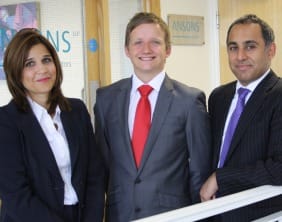 Hilary D'Cruz, Adam Pike and Jas Singh