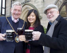 Stuart Davies, Elaine Davies and Brian Pretty