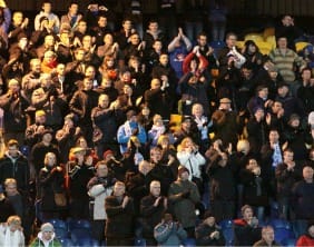 Chasetownfans The Chasetown FC supporters. Pic: Dave Birt