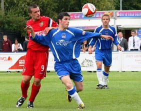 Mark Branch in action. Pic: Dave Birt
