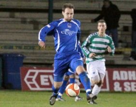 Chasetown's Chris Slater on the ball. Pic: Dave Birt