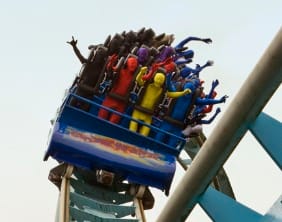 People in morphsuits on Shockwave