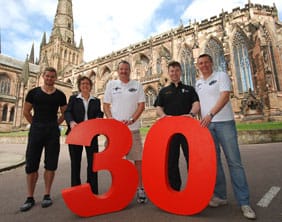 Andy Wilson (entrant), Fiona Stuart (Lichfield Festival Director), Kevin Wilson (KP Events), Adrian Priest (Salts Techstep - sponsor) and Paul Griffin (Salts Techstep) Andy Wilson (entrant), Fiona Stuart (Lichfield Festival Director), Kevin Wilson (KP Events), Adrian Priest (Salts Techstep - sponsor) and Paul Griffin (Salts Techstep)