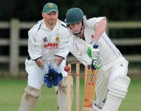 Stuart Fielding batting for Lichfield. Pic: Nigel Parker/format94 Stuart Fielding batting for Lichfield. Pic: Nigel Parker/format94