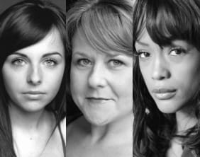 Louisa Lytton, Wendi Peters and Tiana Benjamin