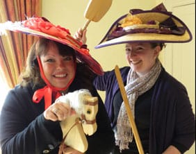 Emily Robinson (Lichfield District Council) and Alison Wallis (Erasmus Darwin House) Emily Robinson (Lichfield District Council) and Alison Wallis (Erasmus Darwin House)