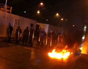 Police public order training