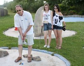 Crazy golf at Chasewater Country Park Crazy golf at Chasewater Country Park