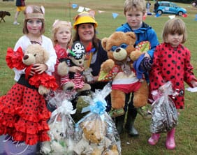 Winners at the Beacon Park fun day teddy competition Winners at the Beacon Park fun day teddy competition