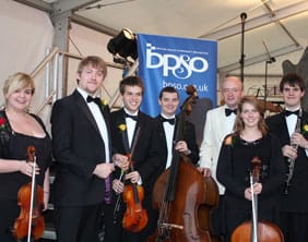 Members of the British Police Symphony Orchestra