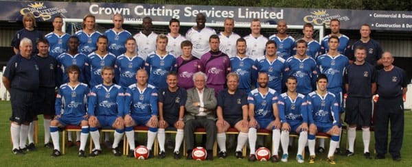 Back (l-r): Emma Archer (sports therapist), Theo Robinson, Jack Farmer, Karl Edwards, Ramone Stephens, Danny Smith, Andy Penny, Gary Hay, Gavin Hurran, Jimmy Turner, Chris Peel, Chris Slater, John Birt (goalkeeping coach). Middle:  Mick Andrews (sports therapist) Andy Turner (scholarship manager), Malachi Farquharson, Alex Steadman, Lee Parsons, Ben Jevons, Mark Wiggins, Ryan Price, Jake Sedgemore, Gary Birch, Matty Cohen, Jack Stone, Kevin Thompson (coach), Ted Highfield (sports therapist). Front: Andrew Westwood, John Branch, Richard Teesdale, Charlie Blakemore (manager), Mick Joiner (chief executive), Andy Cox (assistant manager), Darren Stride, Dean Perrow, Mark Branch. Pic: Dave Birt