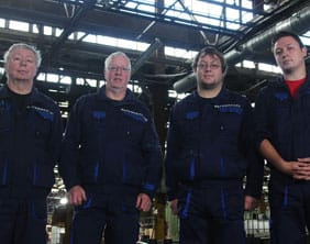 Craig, Chris, Derek and Warren Danby on Safebreakers Craig, Chris, Derek and Warren Danby on Safebreakers