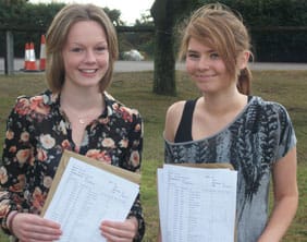 Grace Cunningham and Emma Bleakley