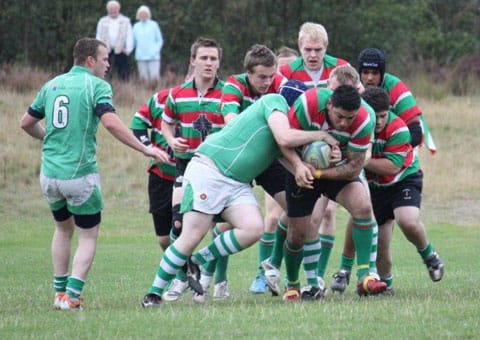 Action from Burntwood 2nds v Sutton Coldfield 2nds. Pic: Joanne Gough Action from Burntwood 2nds v Sutton Coldfield 2nds. Pic: Joanne Gough