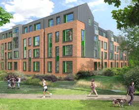 An artist's impression of the new Friary Outer development An artist's impression of the new Friary Outer development