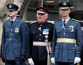 HM-Lord-Lieutenant-Sir-Hawley_-Air-Vice-Marshall-Green-and-Wing-Commander-Kearns-prepare-to-take-the-salute_