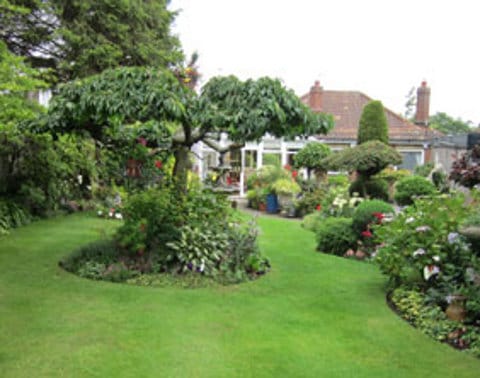 Judy and Brian Littler's Burntwood in Bloom-winning garden
