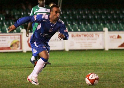 Levi Reid on the ball. Pic: Dave Birt