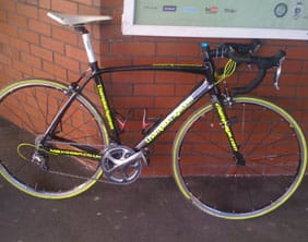 The bike stolen during the Lichfield City Centre Races The bike stolen during the Lichfield City Centre Races