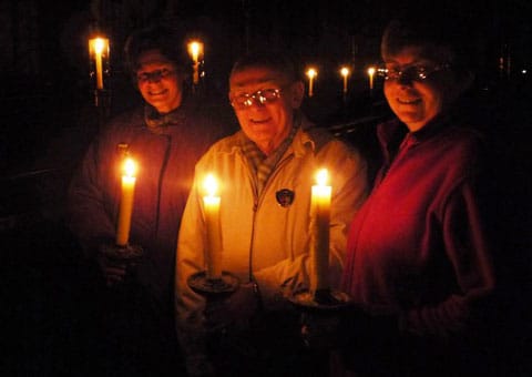 A candlelit tour of Lichfield Cathedral