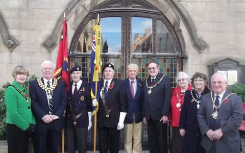 The launch of the Poppy Appeal 2011 in Lichfield