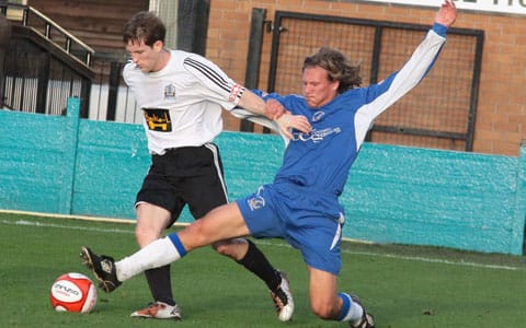 Jack Farmer stretches for a tackle. Pic: Dave Birt Jack Farmer stretches for a tackle. Pic: Dave Birt