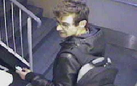 CCTV of the man police want to speak to in connection with a theft at the Lichfield Garrick