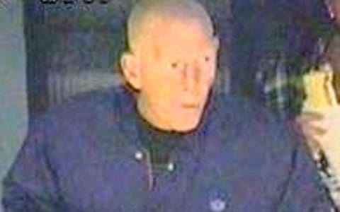 A CCTV image of the man British Transport Police want to speak to