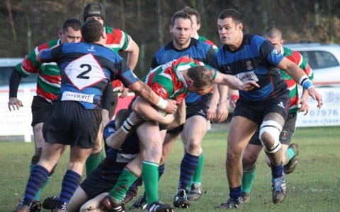 Action from Burntwood RUFC v Stoke-on-Trent RUFC. Pic: Joanne Gough Action from Burntwood RUFC v Stoke-on-Trent RUFC. Pic: Joanne Gough
