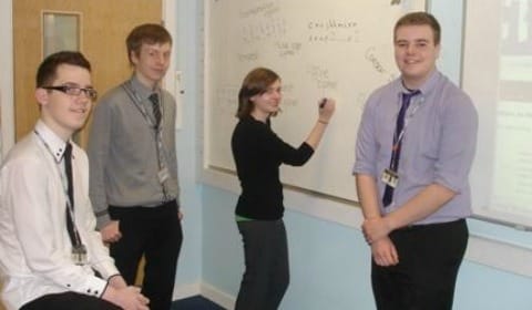 The code-breaking Nether Stowe students The code-breaking Nether Stowe students