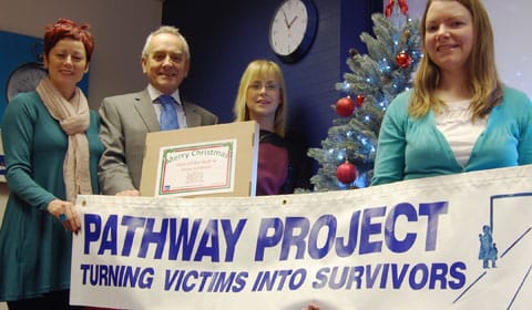Jan White, Mike Castree, Georgina Felles and Katie Thornely