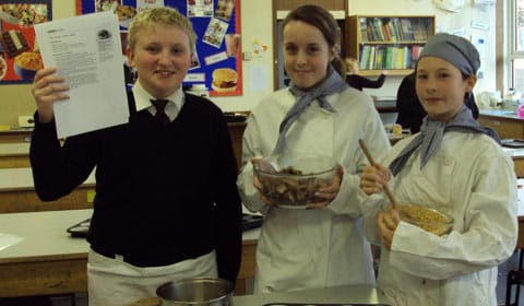 Nether Stowe School students show off their culinary skills Nether Stowe School students show off their culinary skills