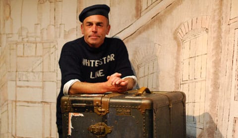 Dave Brown as Titanic quartermaster Robert Hitchins