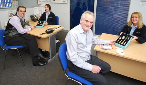 Simon Price, Sharon Workman, Brian Carruthers and Tracy Oliver