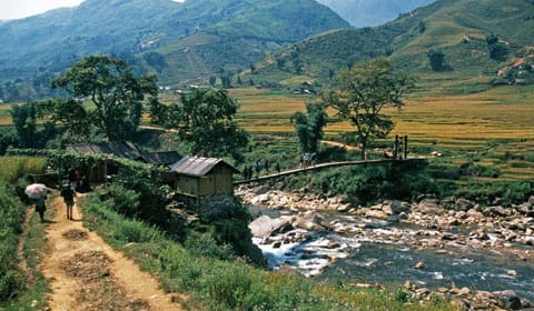 Hoa Binh province in Vietnam