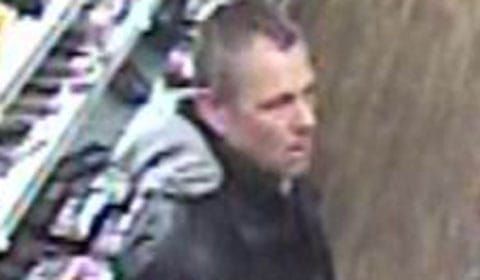 CCTV of the man wanted in connection with incidents in Lichfield and Burntwood CCTV of the man wanted in connection with incidents in Lichfield and Burntwood