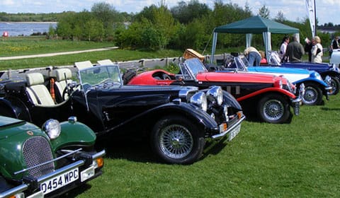 Vehicles at the Chasewater Transport Show