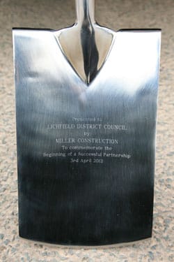 The Friary Outer ceremonnial spade