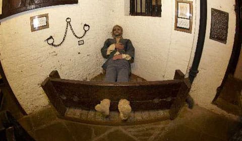 The Lichfield Guildhall cells