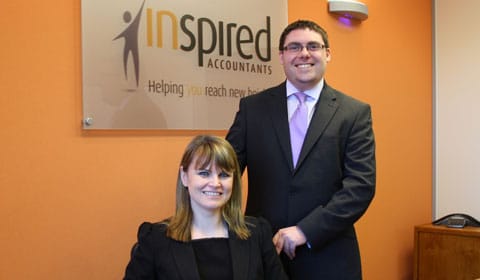 Kay Lewis with managing director Paul Bulzacchelli