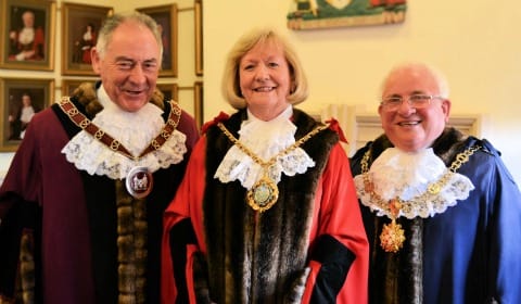 Cllr Bob Awty, Cllr Janet Eagland and Cllr Brian Bacon Cllr Bob Awty, Cllr Janet Eagland and Cllr Brian Bacon