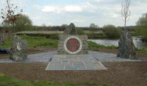 The Combined Operations Forces memorial at the National Memorial Arboretum The Combined Operations Forces memorial at the National Memorial Arboretum