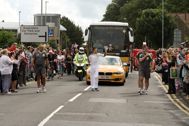 Olympic Torch Relay Day 2012-100