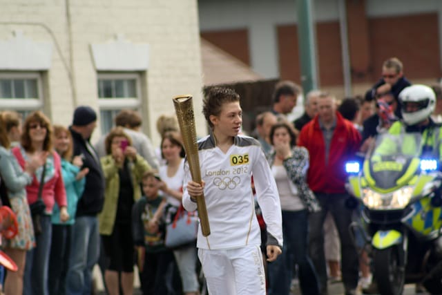 Olympic Torch Relay Day 2012-101